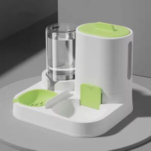 2-in-1 Cat and Dog Feeders Food Water