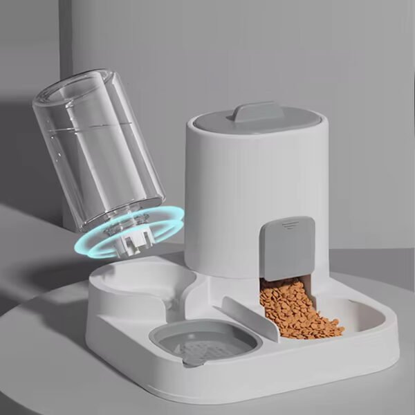 2-in-1 Cat and Dog Feeders Food Water - Image 2