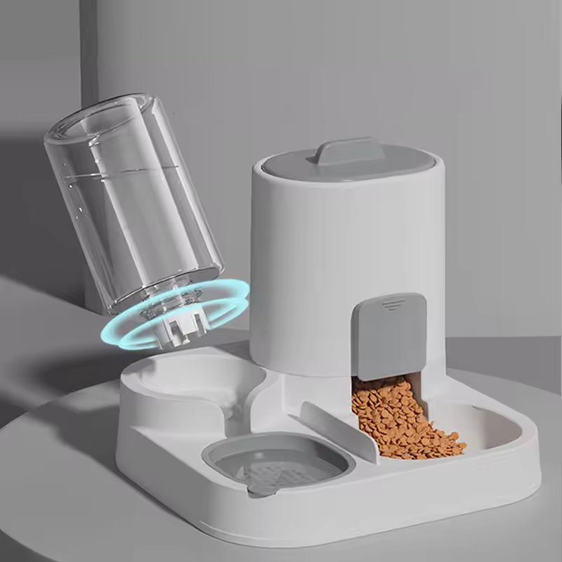 2-in-1 Cat and Dog Feeders Food Water - Image 2